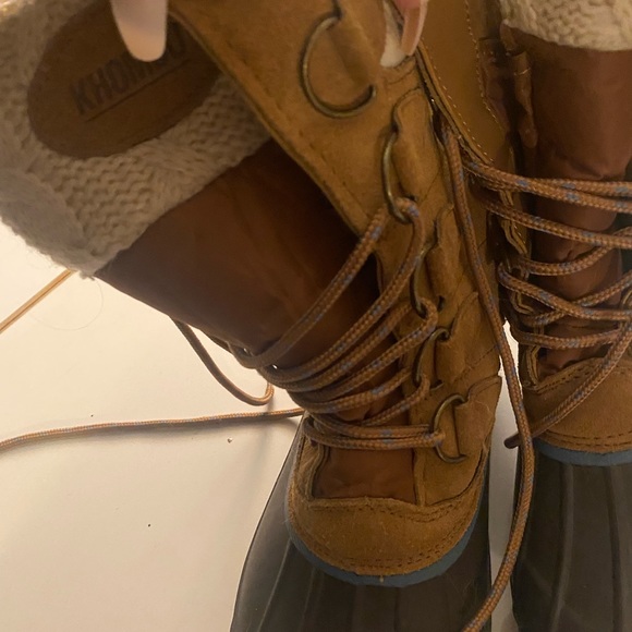 Khombu winter boots size 9 - Picture 5 of 6
